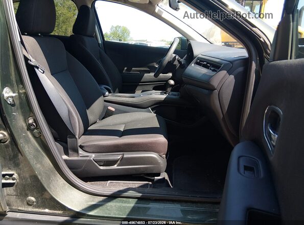 3CZRU6H54JM706640 2018 HONDA HR-V Green Front interior view