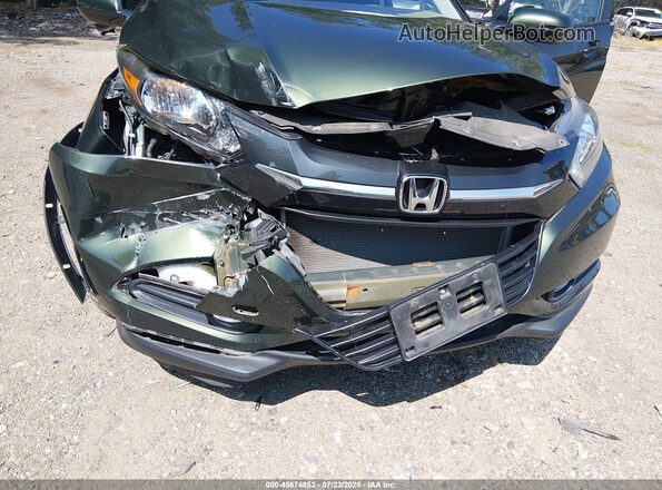 3CZRU6H54JM706640 2018 HONDA HR-V Green Front view