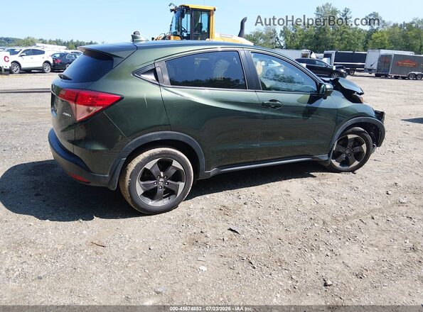 3CZRU6H54JM706640 2018 HONDA HR-V Green Rear right