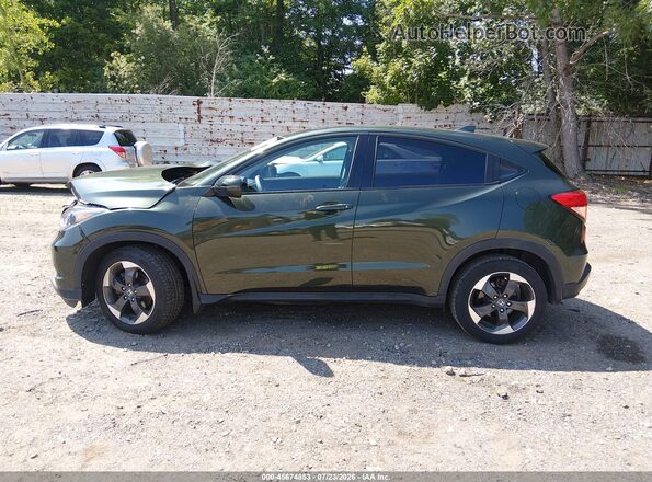 3CZRU6H54JM706640 2018 HONDA HR-V Green 360 interior view