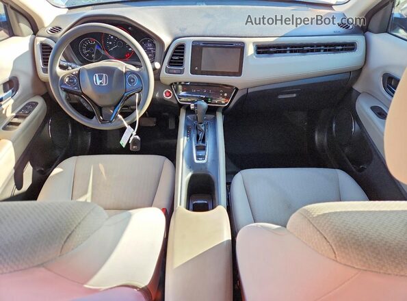 3CZRU6H54JM711904 2018 HONDA HR-V White Вид панелі приладів