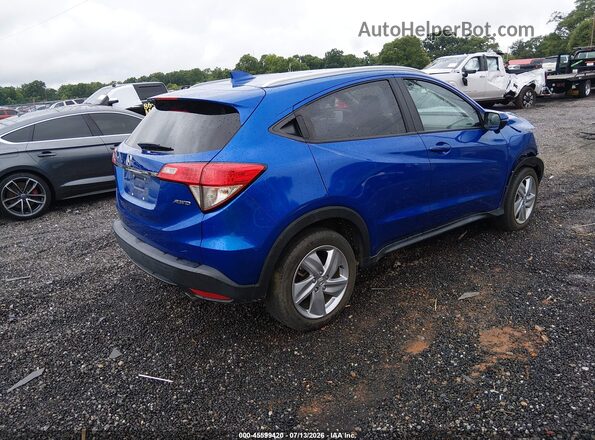 3CZRU6H54LM736787 2020 HONDA HR-V Blue უკანა მარჯვენა