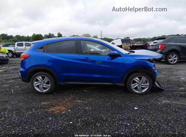 3CZRU6H54LM736787 2020 HONDA HR-V Blue სალონის 360-გრადუსიანი ხედი