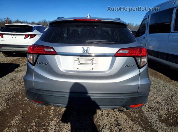 3CZRU6H54MM700485 2021 HONDA HR-V Silver Вид ззаду
