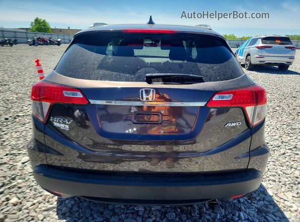 3CZRU6H54MM711907 2021 HONDA HR-V Purple უკანა ხედი