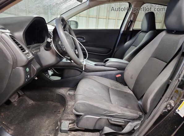 3CZRU6H54NM764236 2022 HONDA HR-V Black Widok wnętrza z przodu