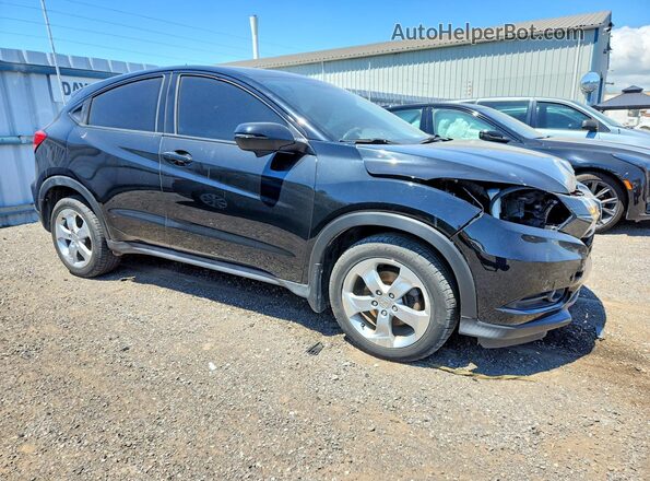 3CZRU6H55GM107013 2016 HONDA HR-V Black Delantero derecho