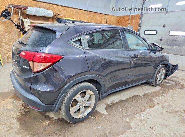 3CZRU6H55GM728302 2016 HONDA HR-V Black Հետևի աջ