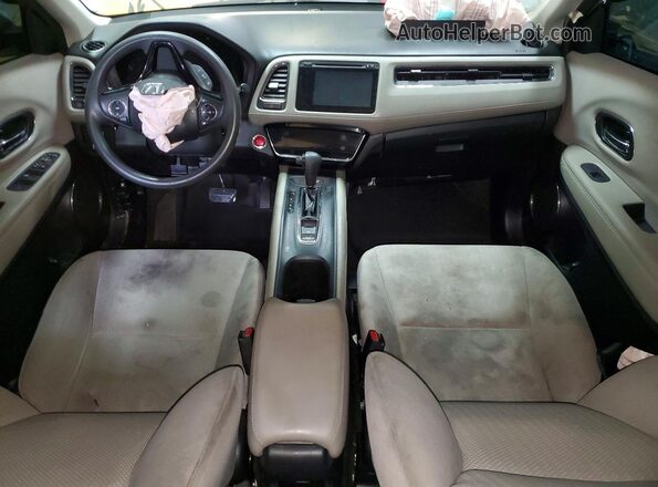 3CZRU6H55GM743625 2016 HONDA HR-V Silver Dashboard view