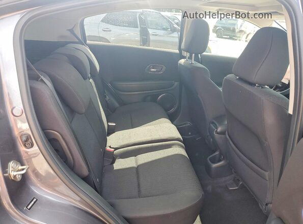 3CZRU6H55GM744595 2016 HONDA HR-V Gray Вид задніх сидінь