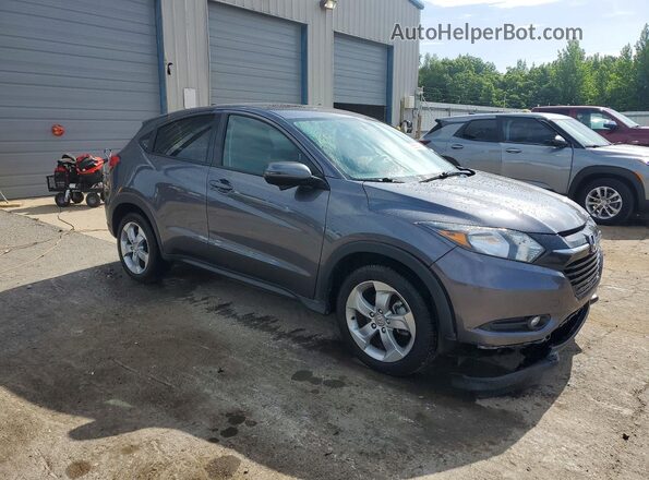 3CZRU6H55GM744595 2016 HONDA HR-V Gray Передня права чверть