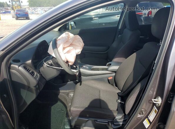 3CZRU6H55GM744595 2016 HONDA HR-V Gray Вид салону спереду