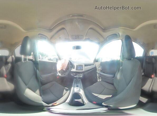 3CZRU6H55GM744595 2016 HONDA HR-V Gray Вид наклейки з VIN-кодом