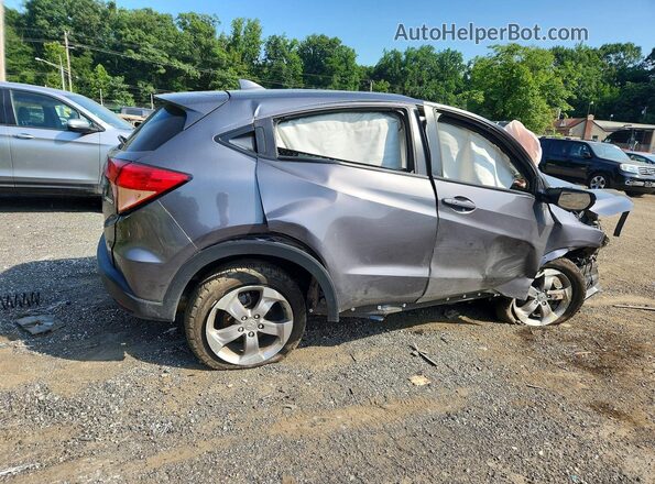3CZRU6H55HM718919 2017 HONDA HR-V Gray Trasero derecho