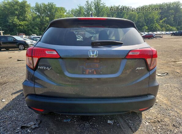 3CZRU6H55HM718919 2017 HONDA HR-V Gray Vista trasera