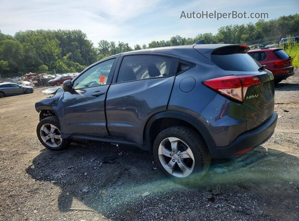 3CZRU6H55HM718919 2017 HONDA HR-V Gray Trasero izquierdo