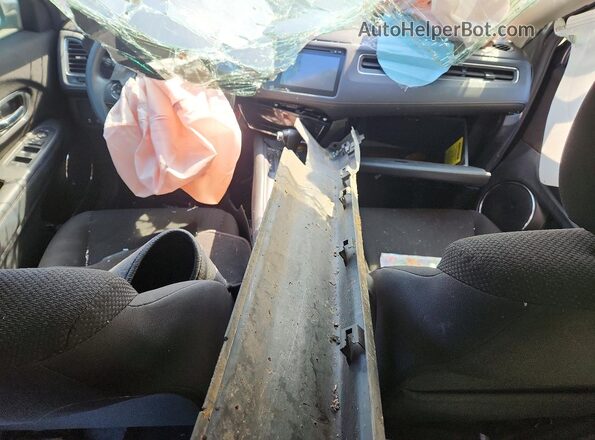 3CZRU6H55HM718919 2017 HONDA HR-V Gray Vista del salpicadero
