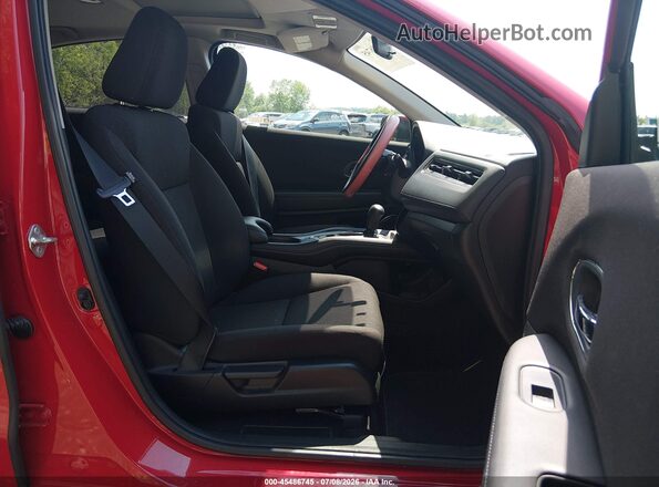 3CZRU6H55JG721422 2018 HONDA HR-V Red Widok wnętrza z przodu