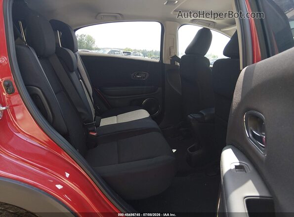 3CZRU6H55JG721422 2018 HONDA HR-V Red Widok naklejki z numerem VIN