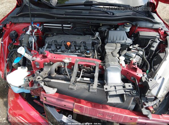3CZRU6H55JG721422 2018 HONDA HR-V Red Widok z tyłu