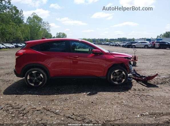 3CZRU6H55JG721422 2018 HONDA HR-V Red Widok wnętrza 360 stopni