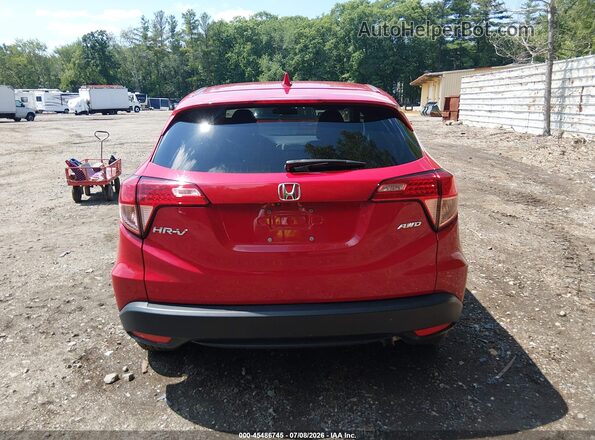 3CZRU6H55JG721422 2018 HONDA HR-V Red 