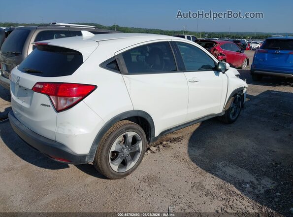 3CZRU6H55JM714844 2018 HONDA HR-V White Задня права чверть