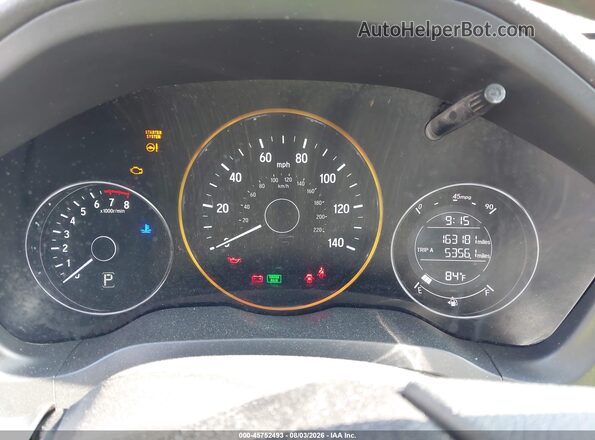 3CZRU6H55JM714844 2018 HONDA HR-V White Вид задніх сидінь