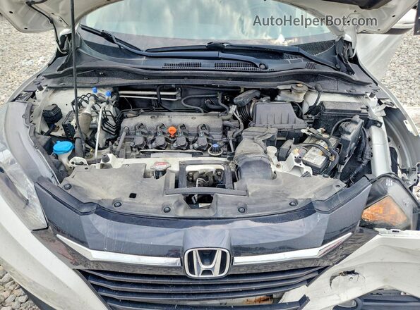 3CZRU6H55JM722393 2018 HONDA HR-V White უკანა სალონის ხედი