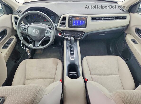 3CZRU6H55JM722393 2018 HONDA HR-V White წინა პანელის ხედი