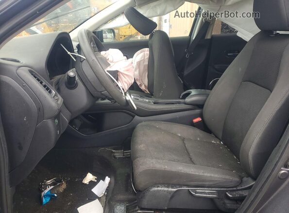3CZRU6H55KM703361 2019 HONDA HR-V Gray Vista interior delantera