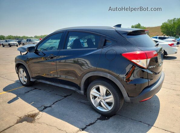 3CZRU6H55KM728180 2019 HONDA HR-V Черный Задняя левая четверть