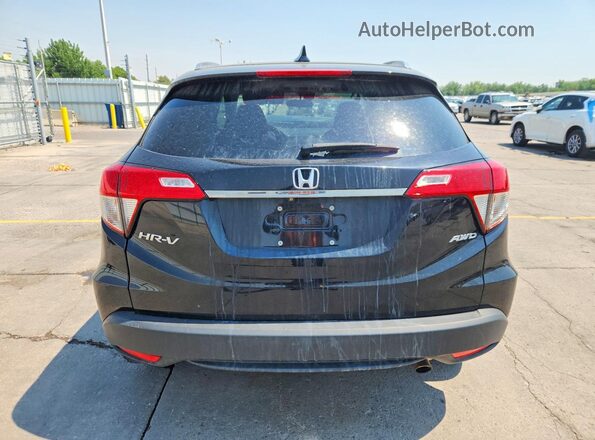 3CZRU6H55KM728180 2019 HONDA HR-V Черный Вид сзади