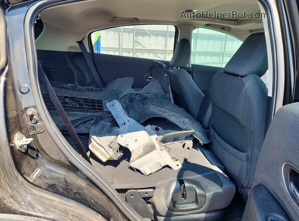 3CZRU6H55KM728180 2019 HONDA HR-V Черный Вид задней части салона