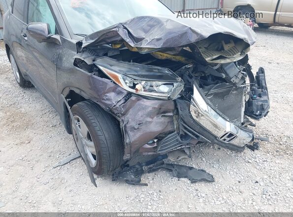3CZRU6H55KM734397 2019 HONDA HR-V Maroon Vista frontal