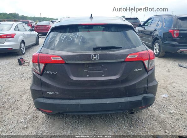 3CZRU6H55KM734397 2019 HONDA HR-V Maroon 