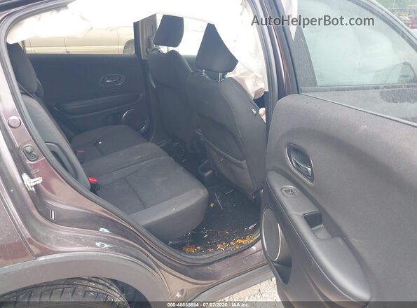 3CZRU6H55KM734397 2019 HONDA HR-V Maroon Vista de la etiqueta del VIN