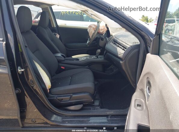 3CZRU6H55LM707475 2020 HONDA HR-V Black წინა სალონის ხედი