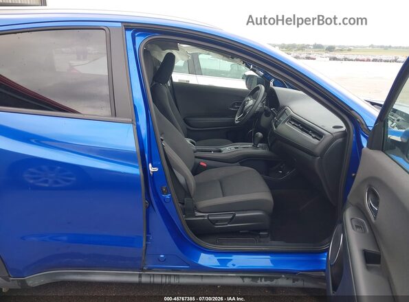 3CZRU6H55LM710635 2020 HONDA HR-V Blue წინა სალონის ხედი
