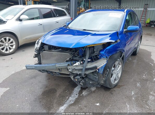 3CZRU6H55LM710635 2020 HONDA HR-V Blue წინა ხედი