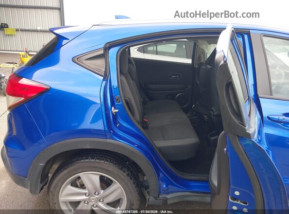 3CZRU6H55LM710635 2020 HONDA HR-V Blue VIN კოდის სტიკერის ხედი