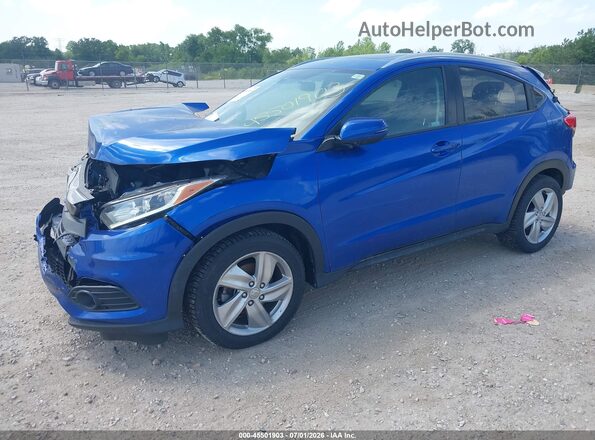 3CZRU6H55LM724146 2020 HONDA HR-V Blue Przód lewy