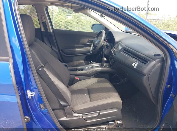 3CZRU6H55LM724146 2020 HONDA HR-V Blue Widok wnętrza z przodu