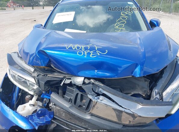 3CZRU6H55LM724146 2020 HONDA HR-V Blue Widok z tyłu