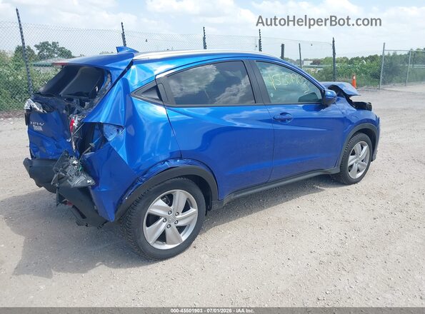 3CZRU6H55LM724146 2020 HONDA HR-V Blue Tył prawy