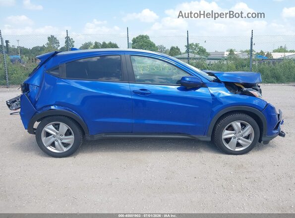 3CZRU6H55LM724146 2020 HONDA HR-V Blue Widok wnętrza 360 stopni