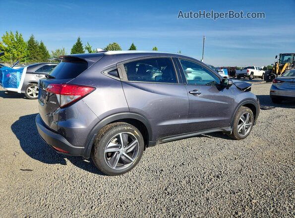 3CZRU6H55MM700530 2021 HONDA HR-V Gray Задня права чверть