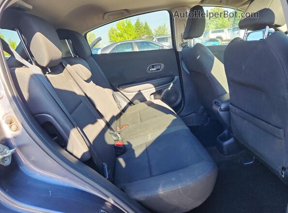 3CZRU6H55MM700530 2021 HONDA HR-V Gray Вид задньої частини салону