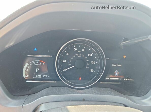 3CZRU6H55MM719028 2021 HONDA HR-V Белый Вид щитка приборов