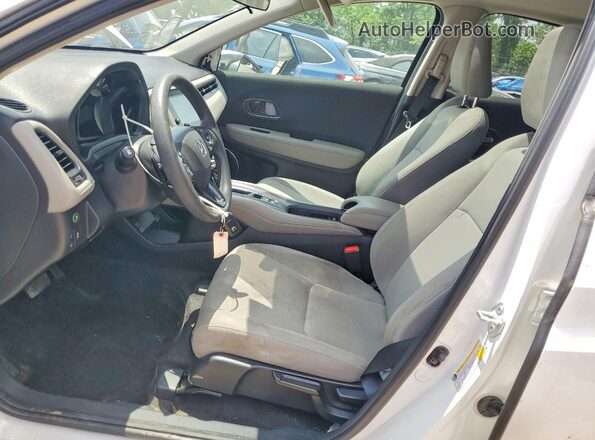 3CZRU6H55MM727873 2021 HONDA HR-V White Widok wnętrza z przodu